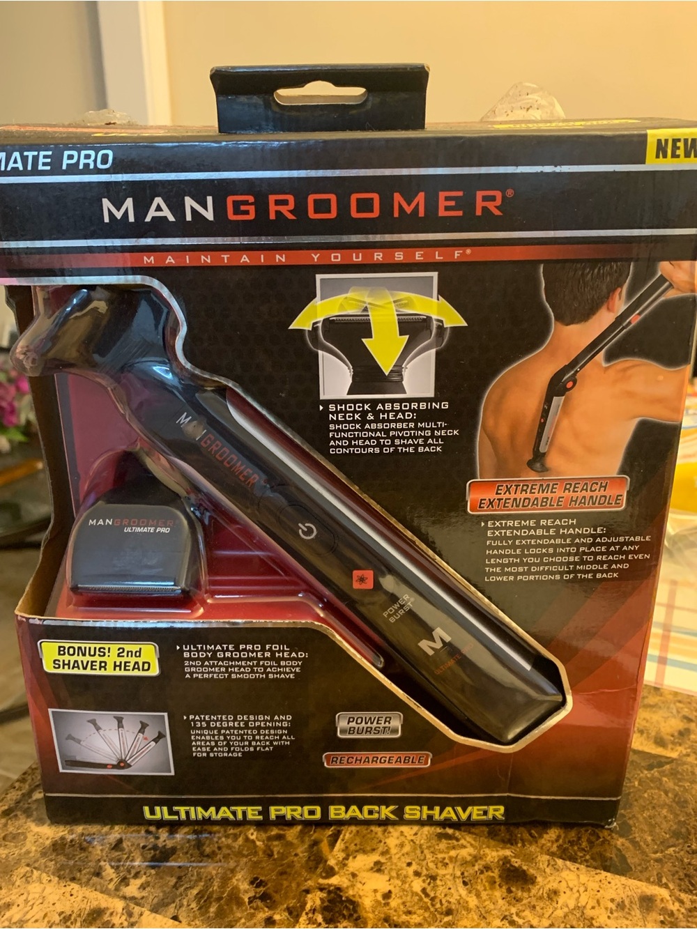 Ultimate Pro Back Shaver - Black